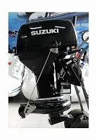 Мотор лодочный подвесной Suzuki 2-х тактный DT40WRSJET (мотор без редуктора + в/насадка Marine Rock)