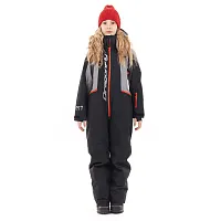 Комбинезон детский утеплённый DRAGONFLY for Teen Black Grey 2024