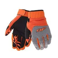 Перчатки DRAGONFLY Enduro Grey Orange Black 2024