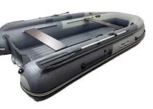 Лодка надувная ПВХ REEF Triton 400S-MAX NDFI (Серый + темно-серый)