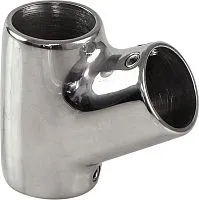 Тройник леера 1", 60 град.