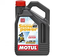 Масло Motul 4Т 0W-40 Синтетическое моторное 4 л (для снегохода)