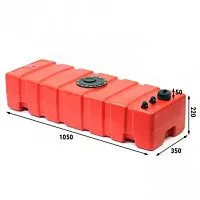 Бак топливный стационарный 75 л Пластик ELFO 