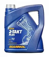 Масло Mannol PLUS 2Т Полусинтетическое моторное 4л