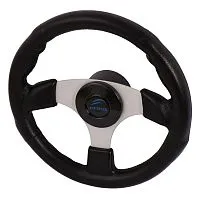 Колесо рулевое D340 мм нержавеющая сталь