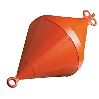Буй биконческий швартовочный (220mm) оранжевый