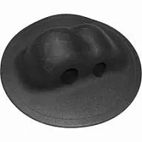 Рым леерный двойной Boat-plastic, основание 100мм. отверстие 11-12,5 мм