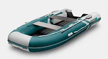 Лодка надувная ПВХ Gladiator E 420S (Морской зеленый-белый)