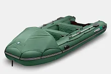 Лодка надувная ПВХ Gladiator E 420PRO (Зеленый)