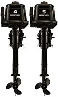 Мотор лодочный подвесной Mercury 2-х тактный ME 5 M S 