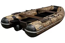 Лодка надувная ПВХ SibRiver Селенга 330 НД (Камуфляж лес)