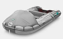 Лодка надувная ПВХ Gladiator C 420AL (Светло-темносерый)