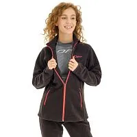 Кофта женская DRAGONFLY Level Black Red 2023