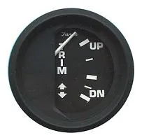 Прибор контроля угла наклона двигателя (trim) Faria черный Honda 
