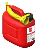 Канистра топливная экспедиционная 10 л (пластик) OKTAN (Красный)