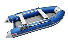 Лодка надувная ПВХ ROGER Zefir 3500 LT Малокилевая (Синий с белым)