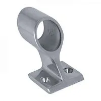 Держатель леера 22мм со сквозным отверстием угол 60