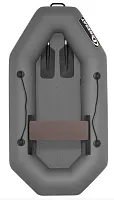 Лодка надувная ПВХ Фрегат M-1 Оптима (200 см) c гребками Серый