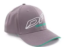 Бейсболка DRAGONFLY Classic Grey Green Motor Sport 2025