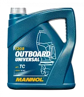 xМасло Mannol Outboard Universal 2Т TC-W2 для ПЛМ Минеральное моторное 4л