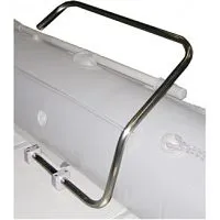 Консоль бортовая малая левая к сланям Техномарин нерж. сталь 780х600 мм 