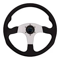 Колесо рулевое D340 мм алюминий+полиуретан