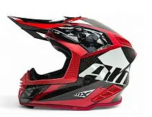 Шлем кроссовый AIM RH855 TERRAIN Black Red 2026