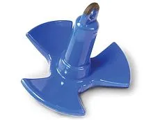 Якорь Универсальный речной синий 5.44 кг чугун Albatros покрытие ПВХ 