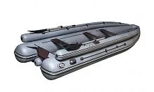 Лодка надувная ПВХ SibRiver Allaska 460 Lux (Серый)