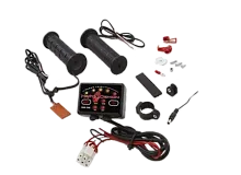 Комплект подогрева грипсы руля и курка газа к квадроциклу (2-х зон блоком) (универсальный) SYMTEC