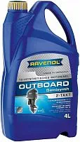 Масло RAVENOL 2Т для ПЛМ Полусинтетическое моторное 4л 