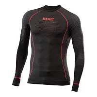Термокофта SIXS TS2W CU Black Red 2026