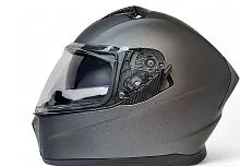 V Шлем интеграл AIM JK320 Grey Metal 2026