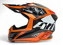 Шлем кроссовый AIM RH855 TERRAIN Black Orange 2026