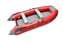 Лодка надувная ПВХ ROGER TROFEY 3100 НДНД (Красный/серый)