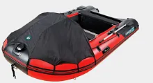 Лодка надувная ПВХ Gladiator D 470AL (Красно-черный)