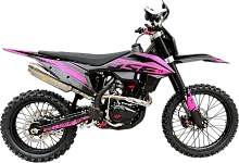 Мотоцикл кроссовый BSE T4 New Pink