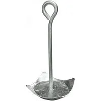 Якорь Универсальный грибовидный 3 кг оцинкованная сталь СIM восьмиугольник 