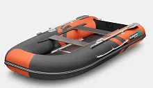 Лодка надувная ПВХ Gladiator B 330 (Оранжево-темносерый)
