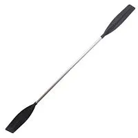 Весло 240 см. алюминиевое (широкая пластиковая лопасть) Адмирал