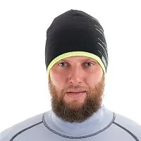 Шапка DRAGONFLY Yeti Black Yellow 2024