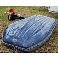 Лодка надувная ПВХ Флагман DK 410 IGLA JET(полимерное бронирование дна) 