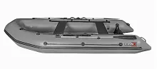 Лодка надувная ПВХ X-River ROCKY 415 (Серый)