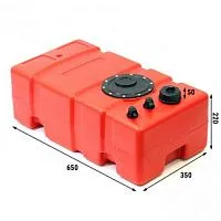 Бак топливный стационарный 42 л Пластик ELFO 