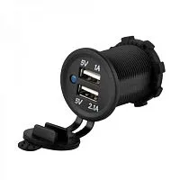 Разъем USB Skipper 5В 3,1А без панели