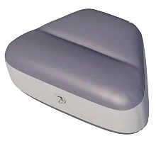 Надувное сиденье в нос лодки №3 серое