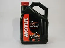 Масло Motul 4Т 10W-40 Синтетическое моторное 4л (для мотоцикла)