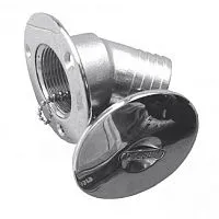 Горловина заливная топливная угловая 50мм сталь