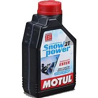 Масло Motul 2Т Полусинтетическое моторное 1 л (для снегохода)