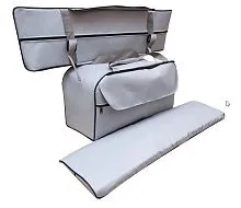 Сиденье мягкое ПВХ (с поролоном) Патриот 115 x 24 x 6 см 